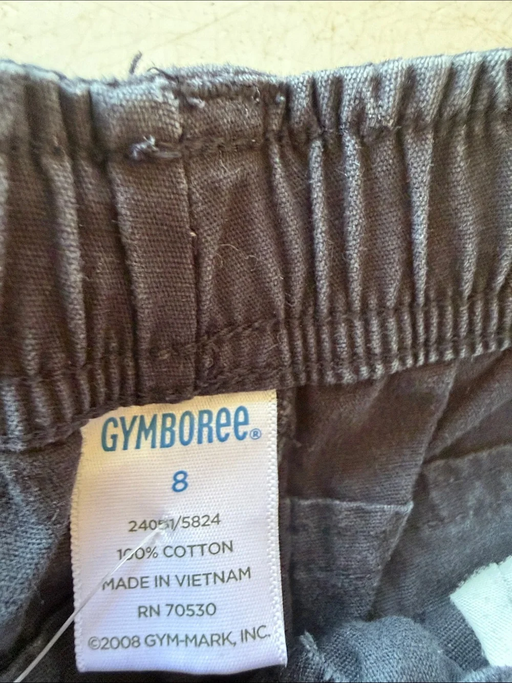 Gymboree Black Cargo Pants with Utility Pockets